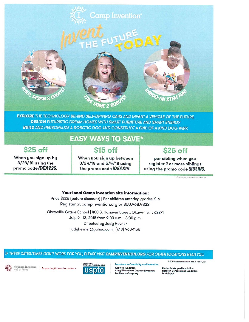 Wesclin Cusd 3 Camp Invention